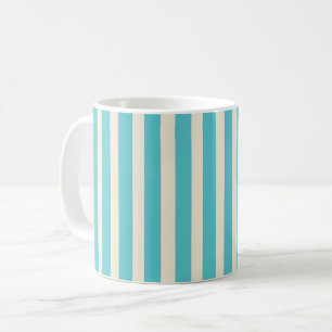 Aqua Stripes Kaffeetasse