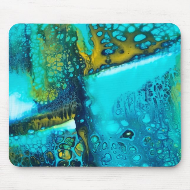 Aqua Swipe Mousepad (Vorne)