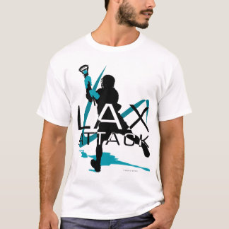 Aqua-T - Shirt Lacrosse-Jungen LAX-Angriffs-3