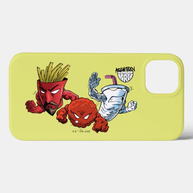 Aqua Teen Hunger Force Anime Graphic Case-Mate iPhone Hülle (Rückseite (Horizontal))