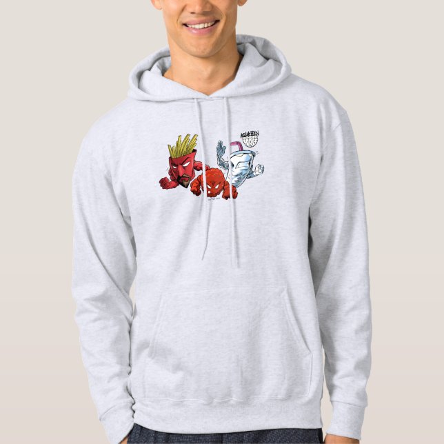 Aqua Teen Hunger Force Anime Graphic Hoodie (Vorderseite)