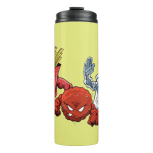 Aqua Teen Hunger Force Anime Graphic Thermosbecher
