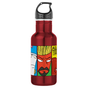 Aqua Teen Hunger Force Character Panel Graphic Edelstahlflasche