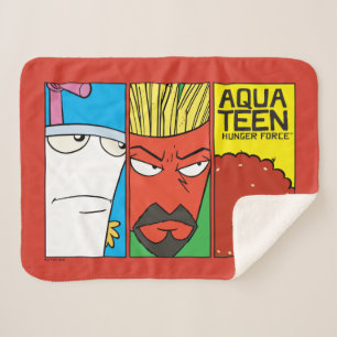 Aqua Teen Hunger Force Character Panel Graphic Sherpadecke