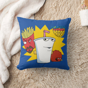 Aqua Teen Hunger Force Explosive Grafik Kissen