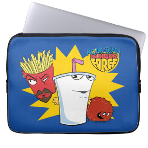 Aqua Teen Hunger Force Explosive Grafik Laptopschutzhülle