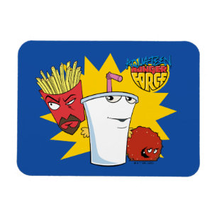 Aqua Teen Hunger Force Explosive Grafik Magnet