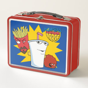 Aqua Teen Hunger Force Explosive Grafik Metall Brotdose
