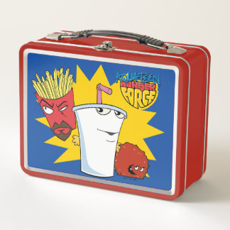 Aqua Teen Hunger Force Explosive Grafik Metall Brotdose