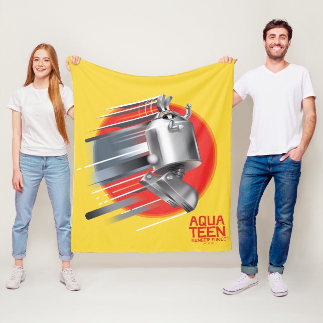 Aqua Teen Hunger Force Rabbot Fleecedecke (Beispiel)