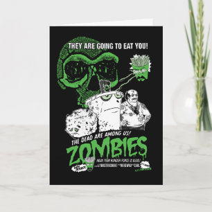 Aqua Teen Hunger Force Zombies Poster Karte