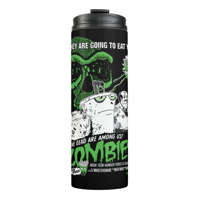 Aqua Teen Hunger Force Zombies Poster Thermosbecher (Vorderseite)