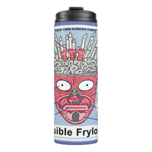 Aqua Teen Hunger Sichtbare Frylock Poster Thermosbecher