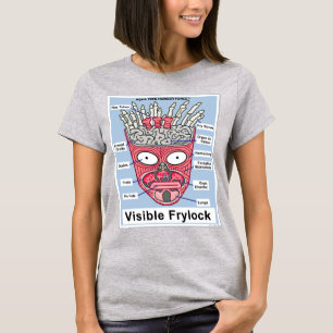 Aqua Teen Hungerfestungen Frylock Poster T-Shirt