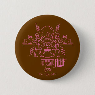 Aqua Teen Hungerfestungen Hieroglyphics Button