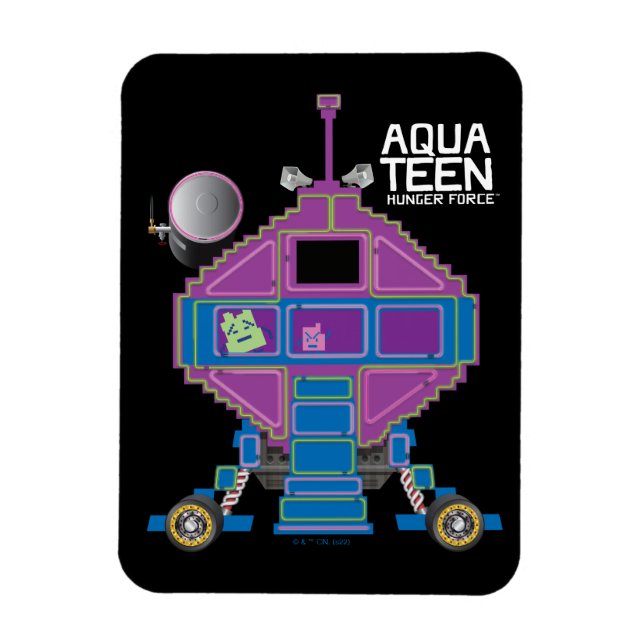 Aqua Teen Hungerfestungen Magnet (Vertikal)