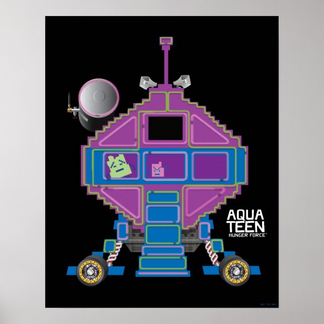 Aqua Teen Hungerfestungen Poster (Vorne)