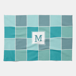 Aqua Tiles Handtuch