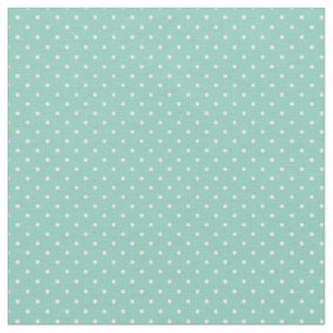 Aqua Tiny Dots Stoff