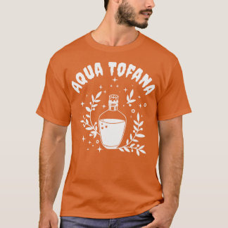 Aqua Tofana Linie Art Gift Flasche Krimi Fan T-Shirt