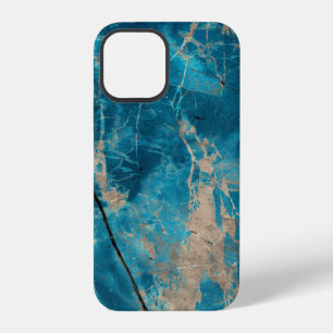 Aqua-Ton-Onyx-Marmor iPhone 12 Hülle
