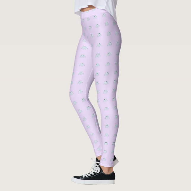 Aqua Tooth Dental Design Leggings (Links)
