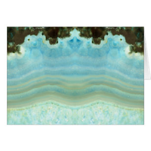 Aqua-Türkis-Blau-Kristalledelstein-Felsen-Muster