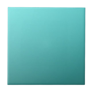 Aqua Türkis Dipped Color Ombre Fliese