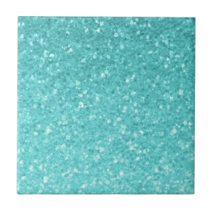 Aqua Türkis Glitter Glanz Wand- oder Bodenbelag Fliese