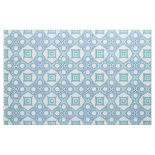 Aqua Türkise Blue Green Bali Batik Muster Stoff