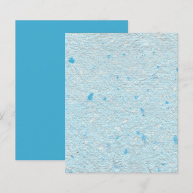 Aqua Türkise Mottles Texture Scrapbook Paper (Vorne/Hinten)