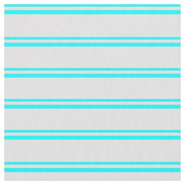 Aqua und Lavendel Farbmuster der Streifen Stoff (Nahaufnahme)