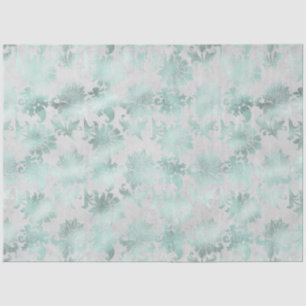 Aqua- und Silber-Serien-Design 18 Seidenpapier