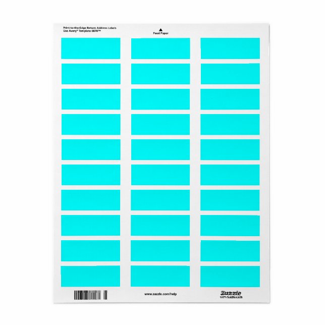 Aqua (Vollfarbe) (Vorne)