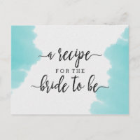 Aqua Watercolor Brautparty Pinacoteca Casa Rusca