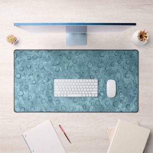 Aqua Wet Look Wassertropfen Art Desk Mat Pad Schreibtischunterlage