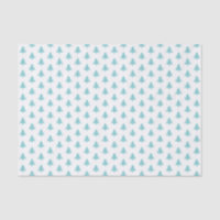 Aqua/White Christmas Baum Ikonisches Muster