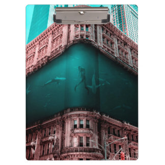 AquaBuilding |Farbiges Aquarium Klemmbrett