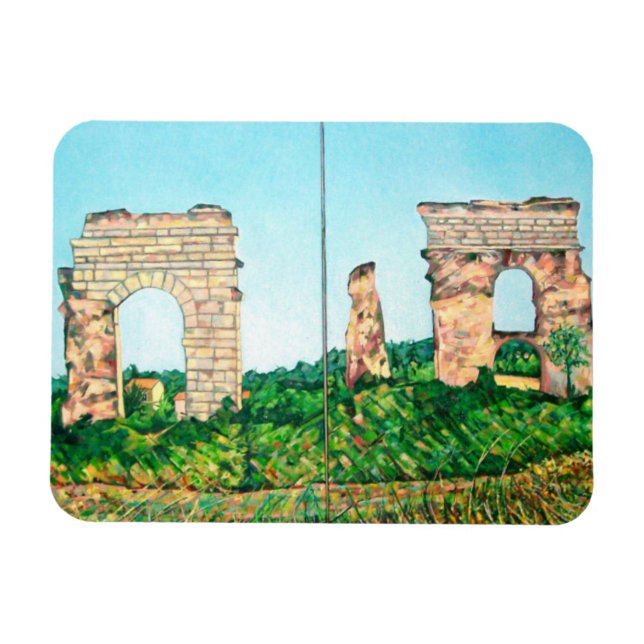Aquädukt Park View Magnet (Horizontal)