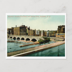 Aquädukt, Rochester, NY Vintage Postkarte