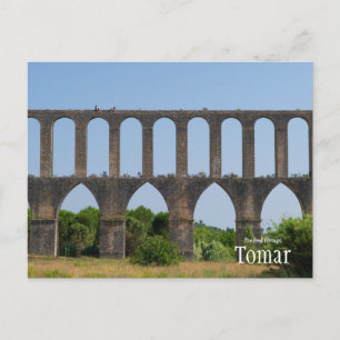 Aquadukt Trek Tomar Portugal Postkarte