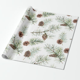 Aquädukte und Pinecones Urlaub Geschenkpapier