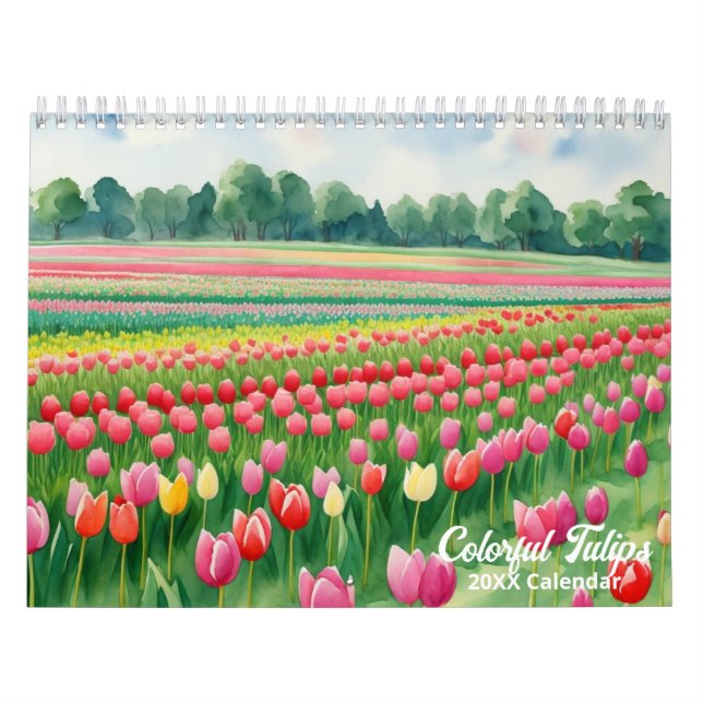 Aquäduktion Tulip Colorado Kalender (Titelbild)