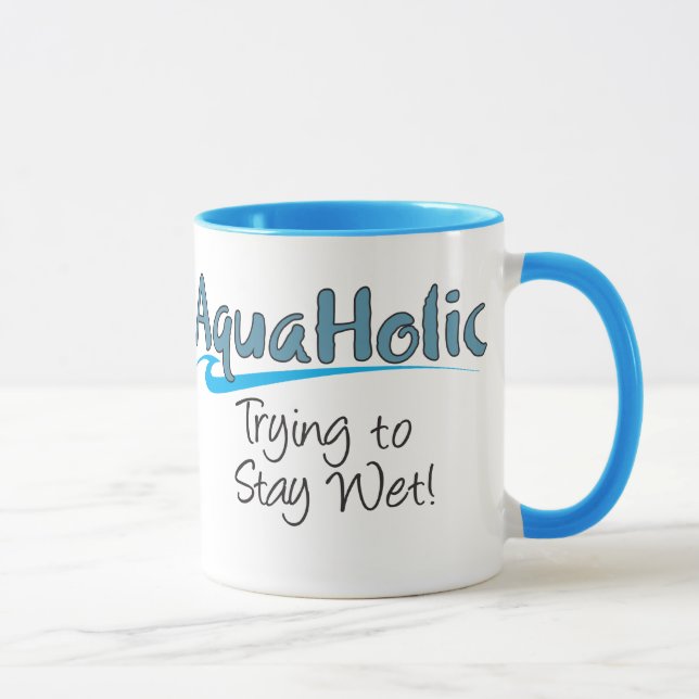 AquaHolic Wecker-Tasse Tasse (Rechts)