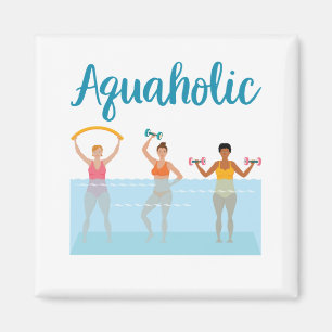 Aquaholische Aquädukte Magnet