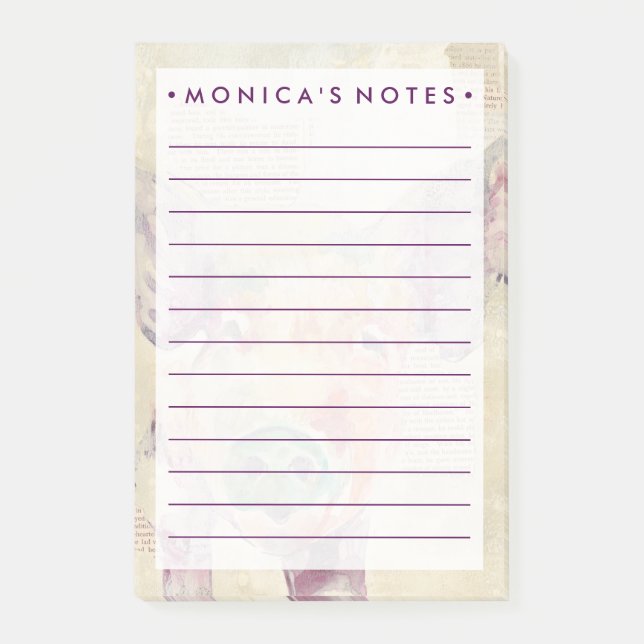 Aquakulturschwein Post-it Klebezettel (Vorderseite)