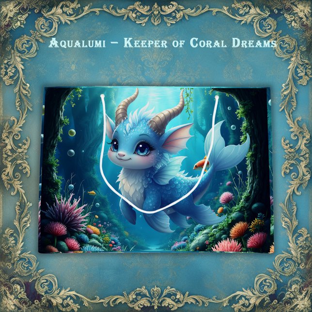 Aqualumi – Hüterin der Korallenträume.  Große Geschenktüte (Von Creator hochgeladen)