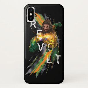 Aquaman   Aquaman "Aufruhr-" gebrochene Grafik Case-Mate iPhone Hülle