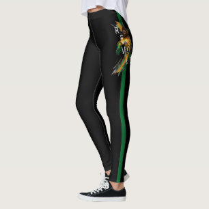 Aquaman Aquaman "Aufruhr-" gebrochene Grafik Leggings