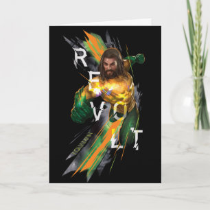 Aquaman   Aquaman "Revolt" Refrakted Graphic Karte